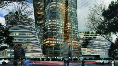 تحلیل پلان مجتمع مسکونی برج های دوقلو آیسان تبریز